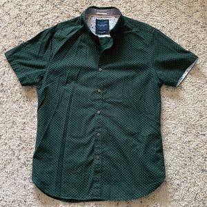 Denim & Flower Short Sleeve Shirt